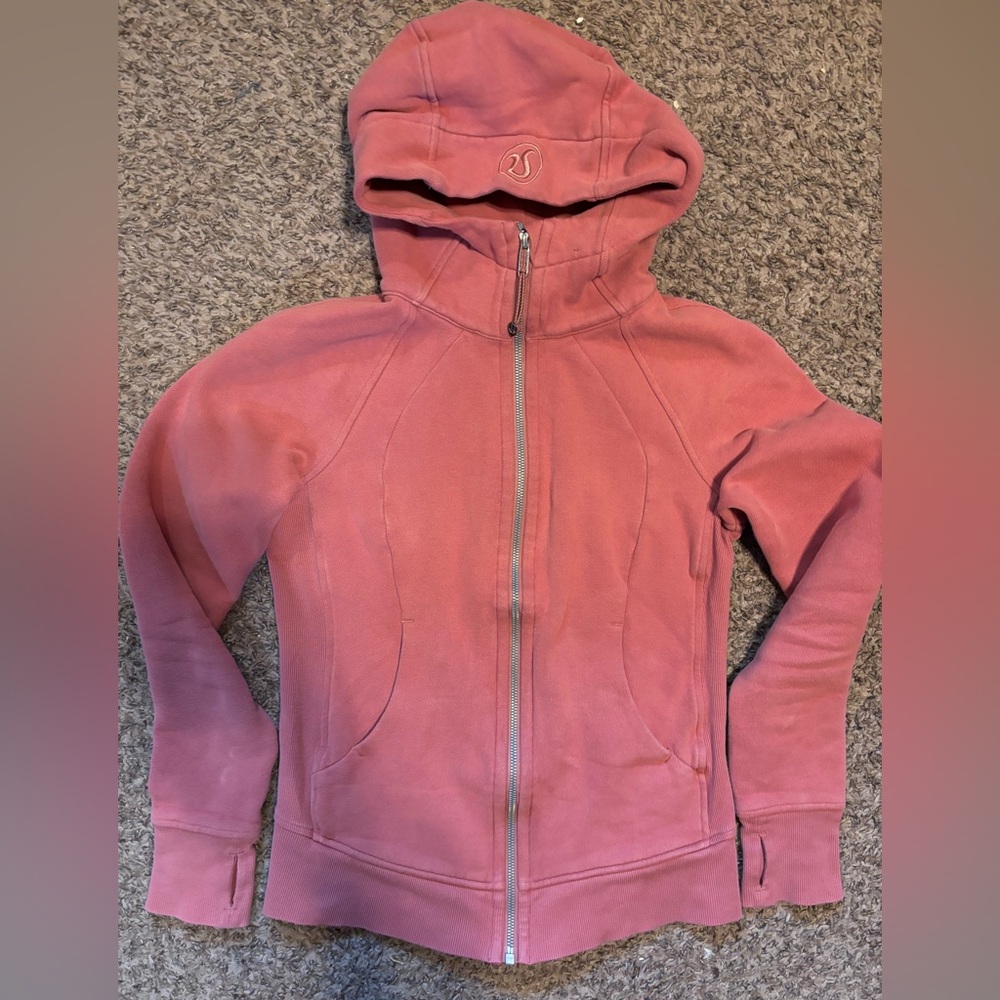 lululemon athletica Dusty Rose Full-Zip Hooded Jacket